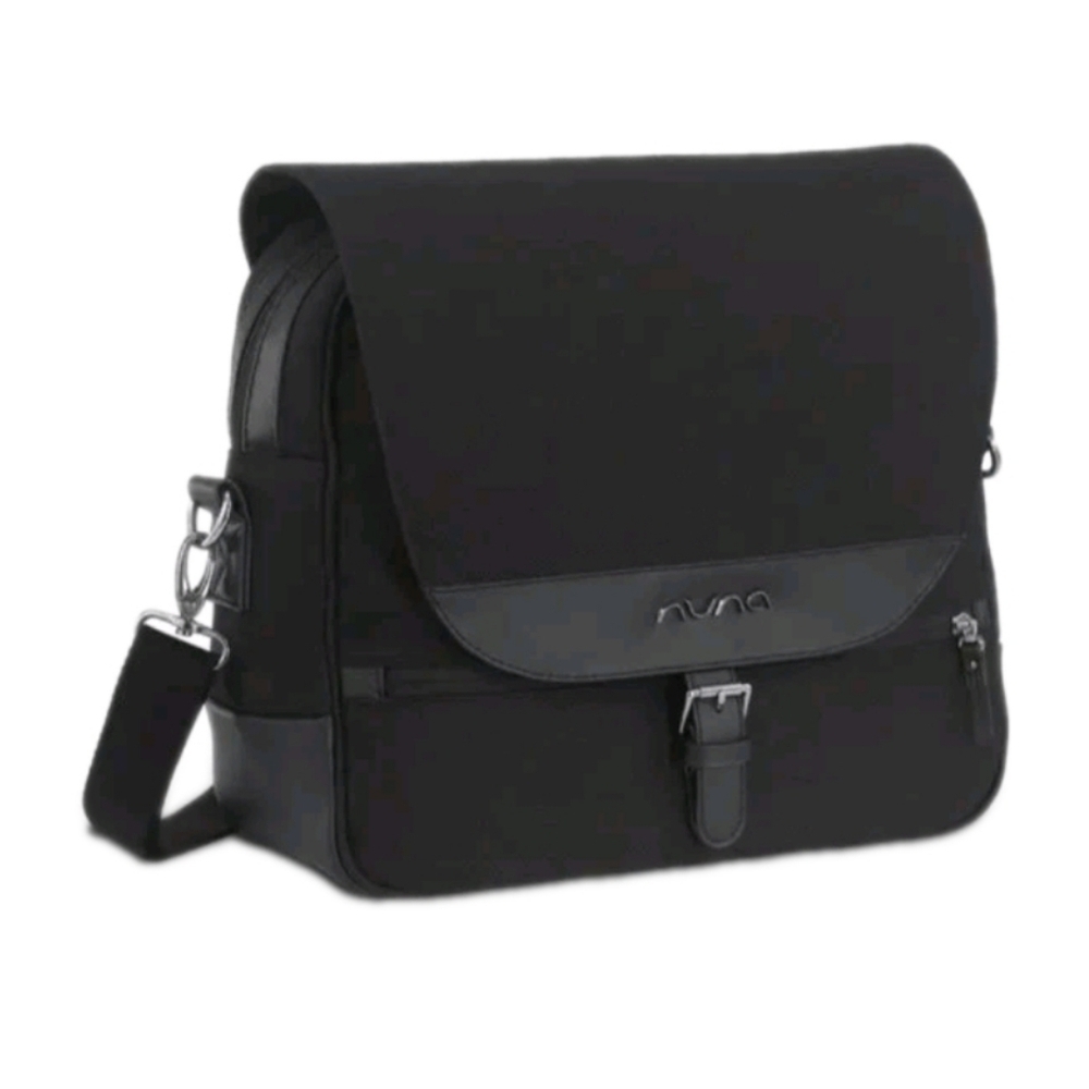 Nuna Unisex Black Diaper Bag/Backpack